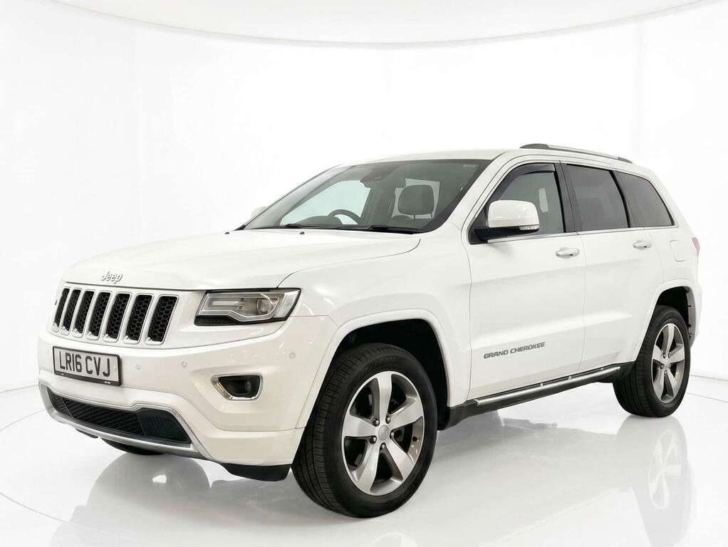 Jeep Grand Cherokee 3.0 V6 Crd Overland 4Wd Euro 6 White #2