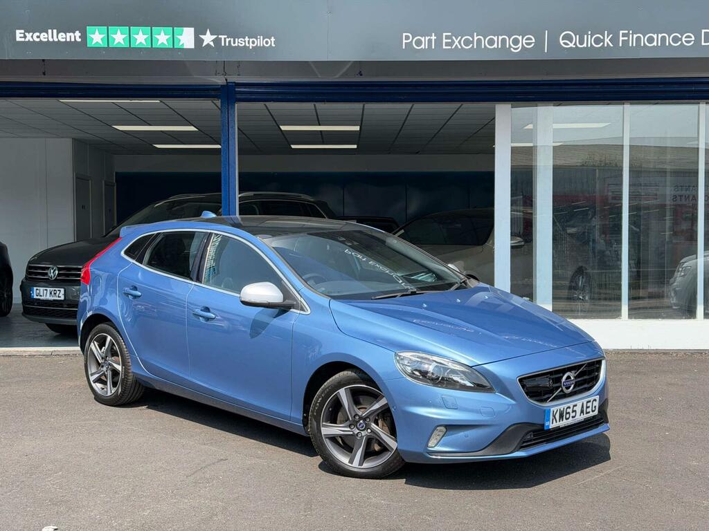 Volvo V40 2.0 D4 R-design Lux Nav Euro 6 Ss Blue