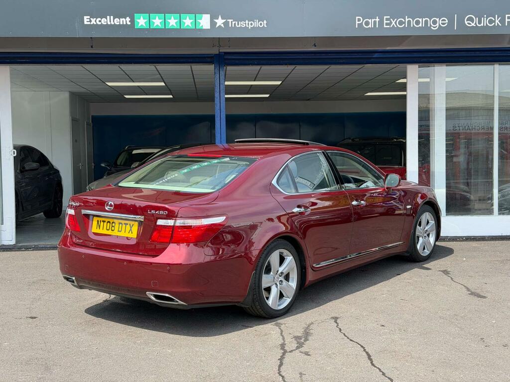 Lexus LS Se-l Red #4