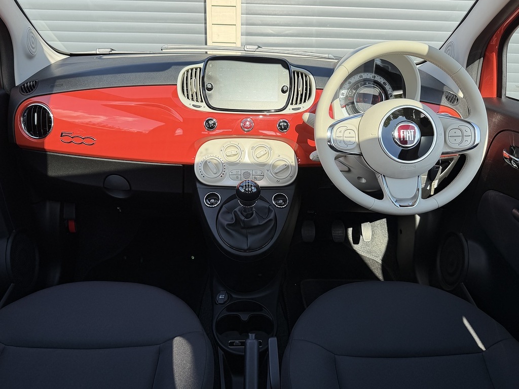 Fiat 500 Mhev Orange #2