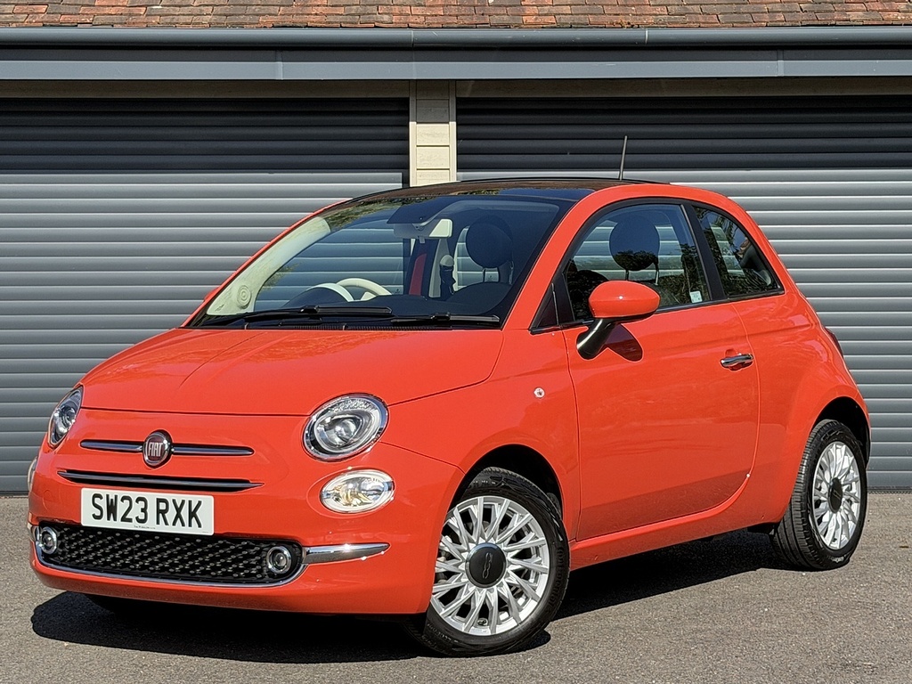 Fiat 500 Mhev Orange #4