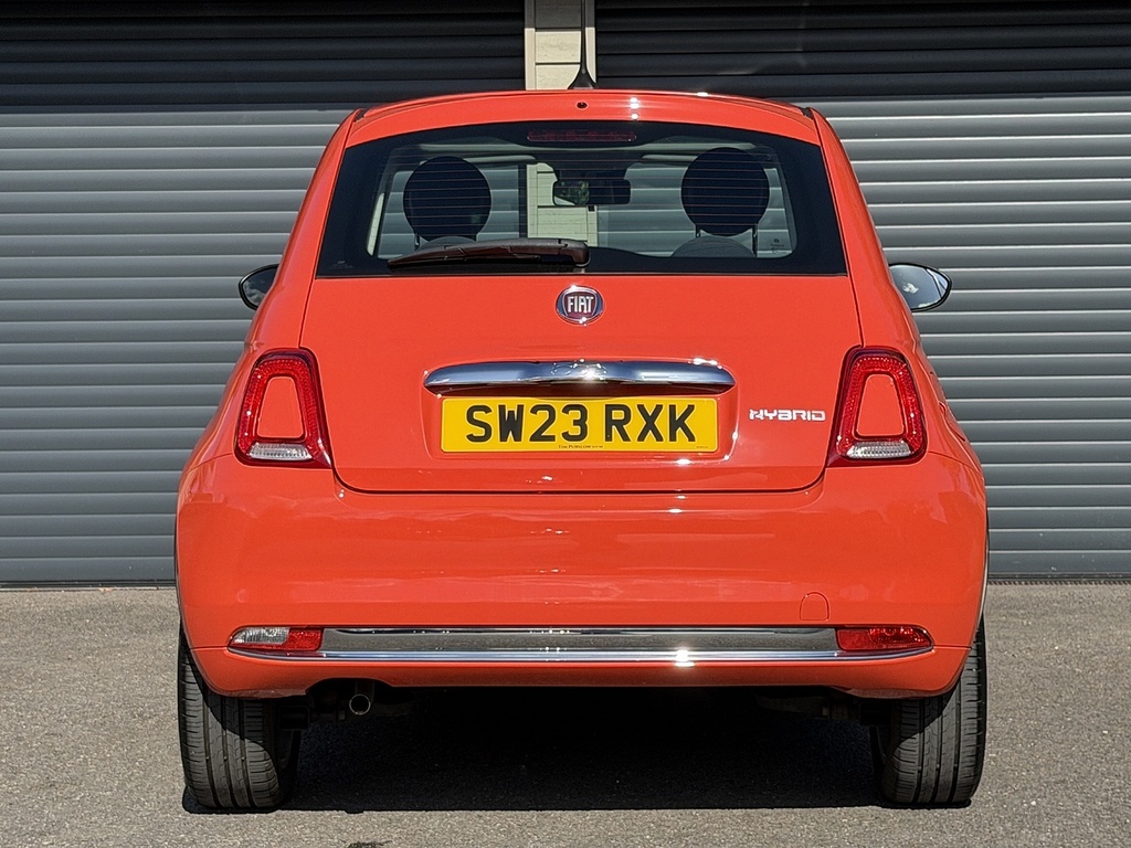 Fiat 500 Mhev Orange #6