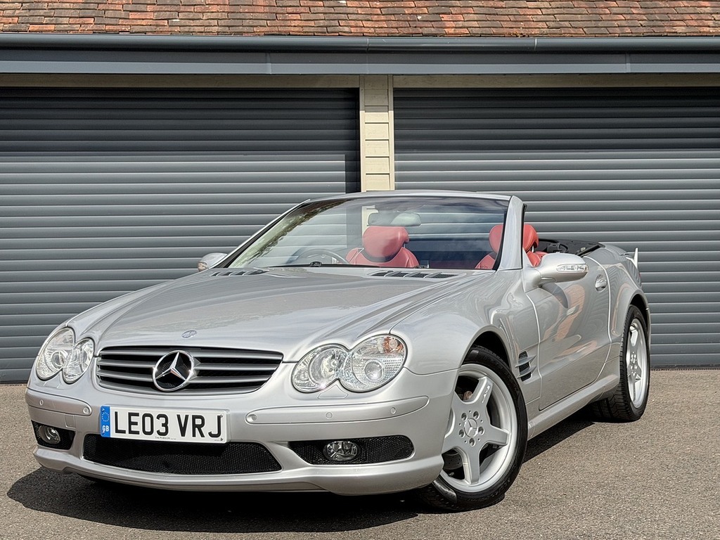 Mercedes-Benz SL Class Sl500 Silver #4