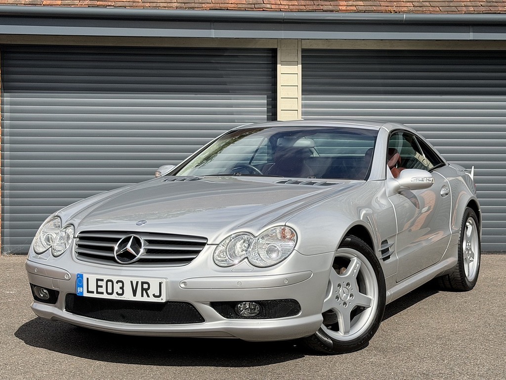 Mercedes-Benz SL Class Sl500 Silver #6