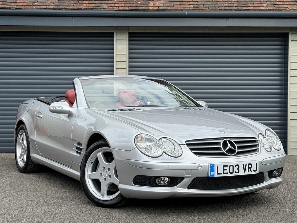 Mercedes-Benz SL Class Sl500 Silver