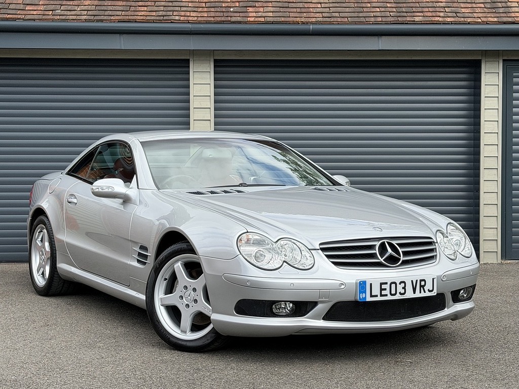 Mercedes-Benz SL Class Sl500 Silver #5