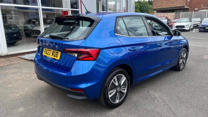 Skoda Fabia 1.0 Tsi 110 Se L Dsg - 2022 22 RA22WUB Blue #3