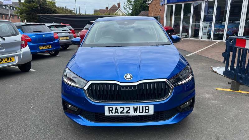Skoda Fabia 1.0 Tsi 110 Se L Dsg - 2022 22 RA22WUB Blue #5