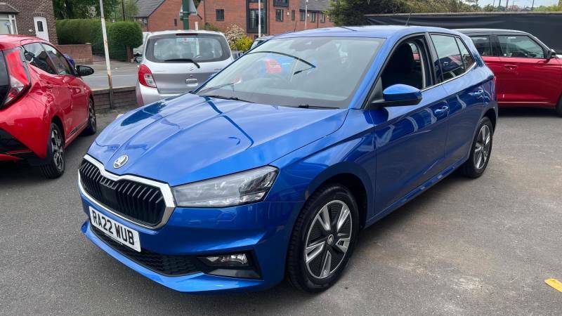 Skoda Fabia 1.0 Tsi 110 Se L Dsg - 2022 22 RA22WUB Blue #6