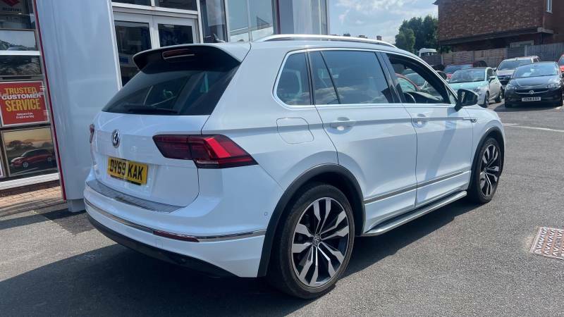 Volkswagen Tiguan 2.0 Tdi R-line Tech Dsg Euro 6 Ss - 2019 6 DV69KAK White #3