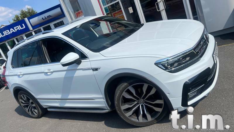 Volkswagen Tiguan 2.0 Tdi R-line Tech Dsg Euro 6 Ss - 2019 6 White