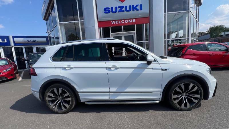 Volkswagen Tiguan 2.0 Tdi R-line Tech Dsg Euro 6 Ss - 2019 6 DV69KAK White #2