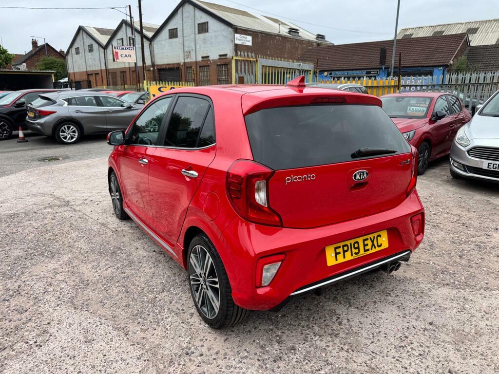 Kia Picanto 1.0 T-gdi Gt-line S Euro 6 FP19EXC Red #6