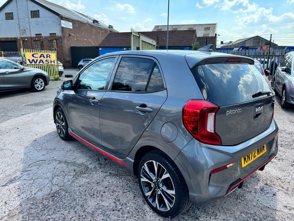 Kia Picanto 1.0 Dpi Gt-line Amt Euro 6 S S Grey #4