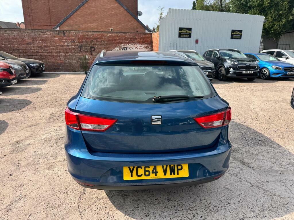 Seat Leon 1.6 Tdi Cr Se Sport Tourer Euro 5 S S Blue #6