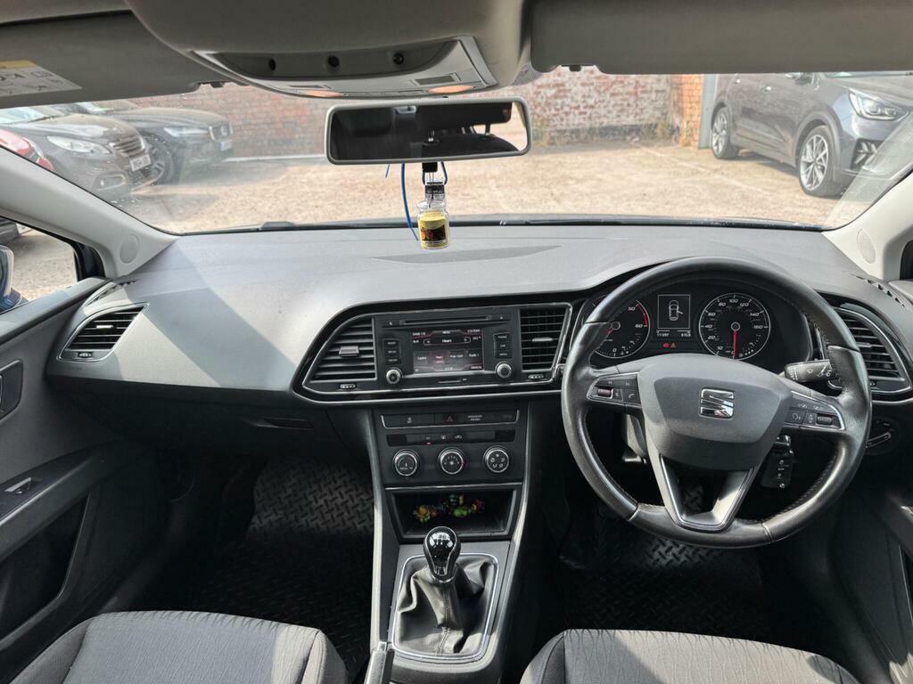 Seat Leon Hatchback 1.6 Tdi Ecomotive Cr Se 2014 Grey #15