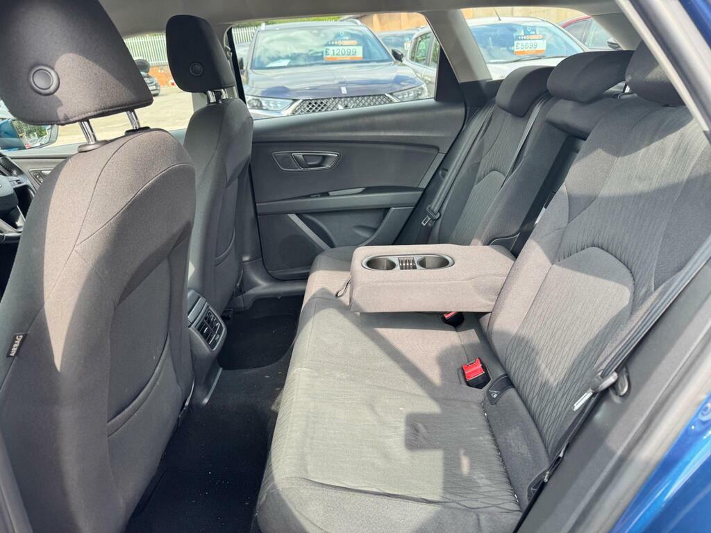 Seat Leon Hatchback 1.6 Tdi Ecomotive Cr Se 2014 Grey #22