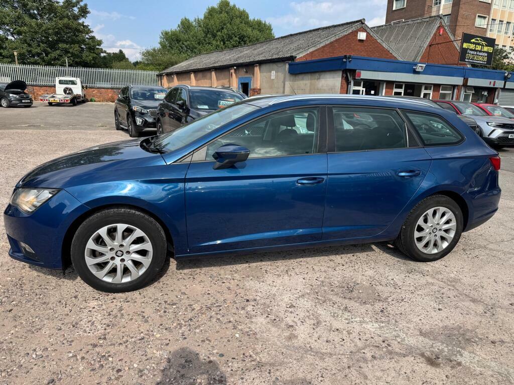 Seat Leon 1.6 Tdi Cr Se Sport Tourer Euro 5 S S Blue #5
