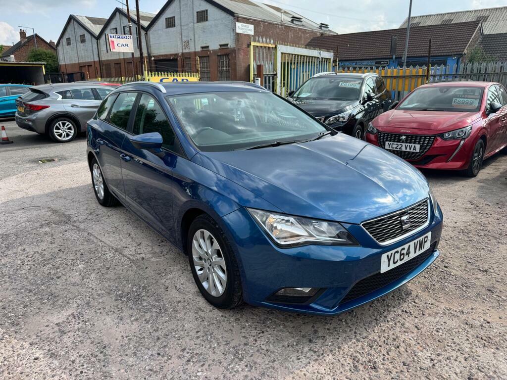 Seat Leon 1.6 Tdi Cr Se Sport Tourer Euro 5 S S Blue