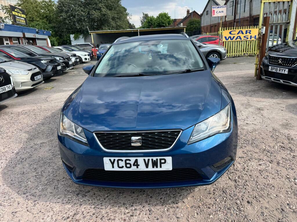 Seat Leon 1.6 Tdi Cr Se Sport Tourer Euro 5 S S Blue #2