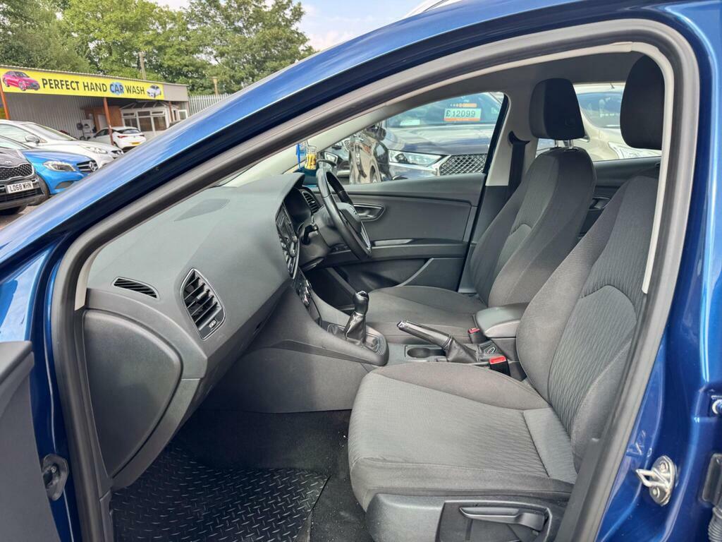 Seat Leon Hatchback 1.6 Tdi Ecomotive Cr Se 2014 Grey #23