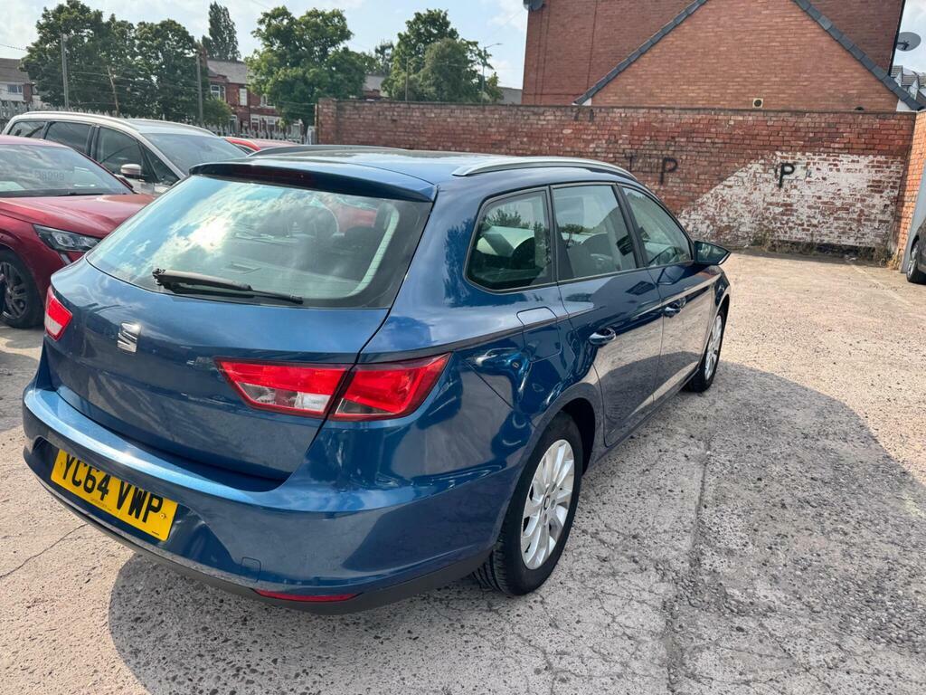 Seat Leon Hatchback 1.6 Tdi Ecomotive Cr Se 2014 Grey #7