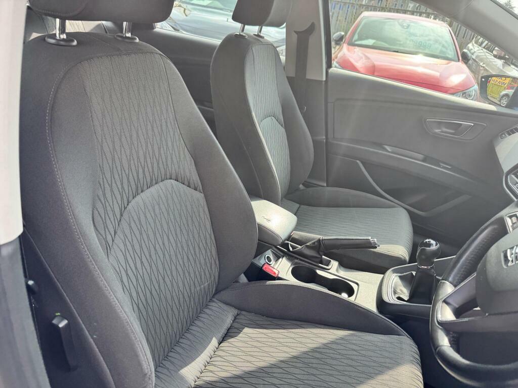 Seat Leon Hatchback 1.6 Tdi Ecomotive Cr Se 2014 Grey #21
