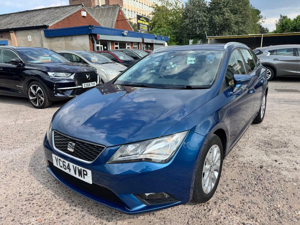 Seat Leon 1.6 Tdi Cr Se Sport Tourer Euro 5 S S Blue #3