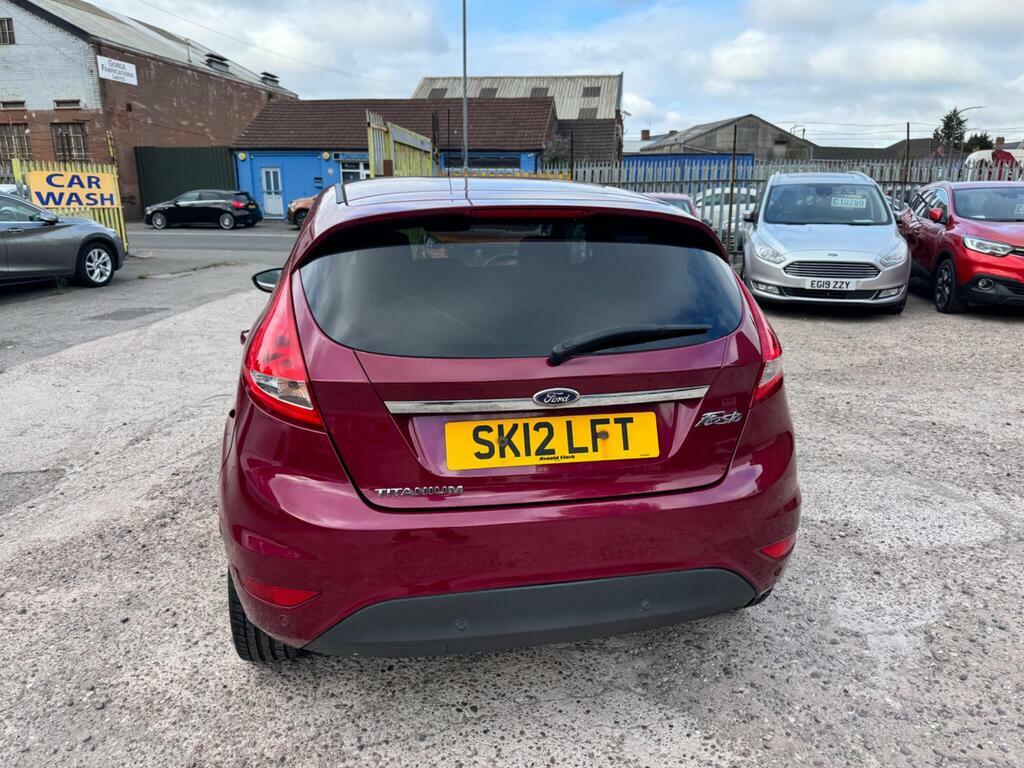 Ford Fiesta 1.4 Titanium SK12LFT Red #5