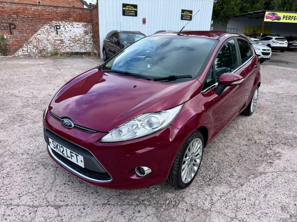 Ford Fiesta 1.4 Titanium SK12LFT Red #3