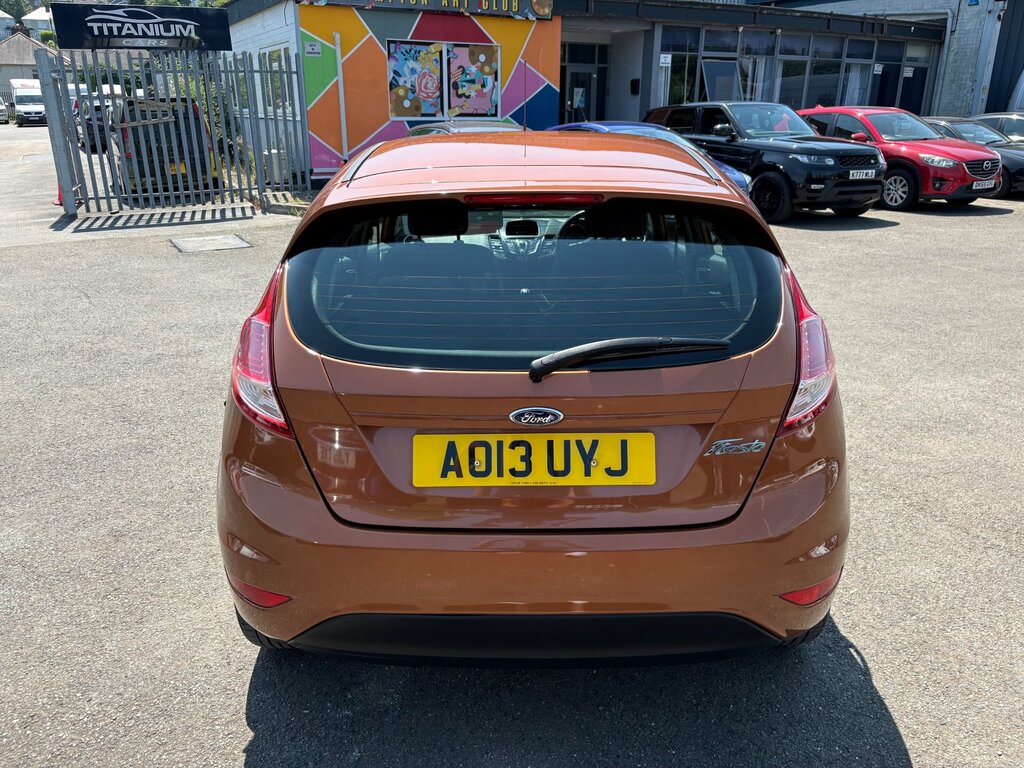 Ford Fiesta 1.25 Zetec Hatchback Euro 5 82 Yellow #6