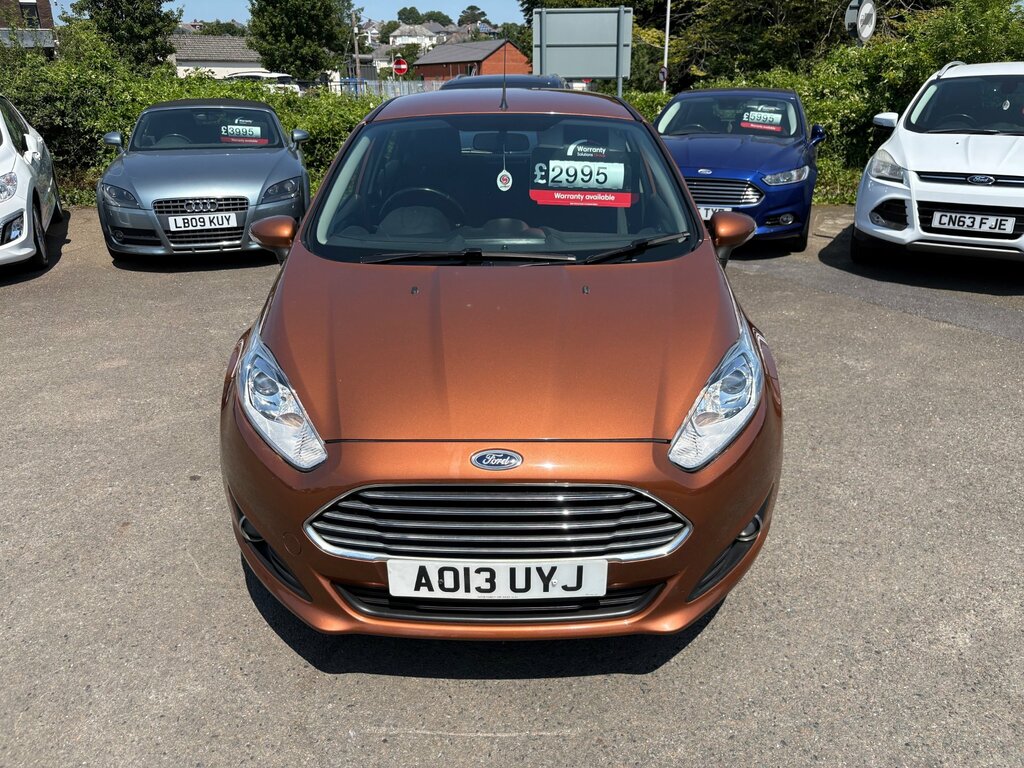 Ford Fiesta 1.25 Zetec Hatchback Euro 5 82 Yellow #2