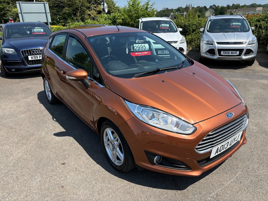 Ford Fiesta 1.25 Zetec Hatchback Euro 5 82 Yellow #4