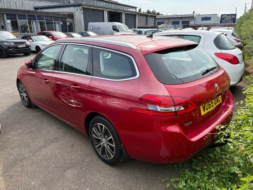 Peugeot 308 SW 1.6 Bluehdi Allure Estate Euro 6 Red #2