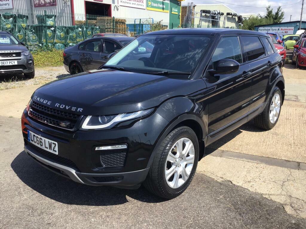 Land Rover Range Rover Evoque 2.0 Ed4 Se Tech Fwd Euro 6 S S LC66LWZ Black #4