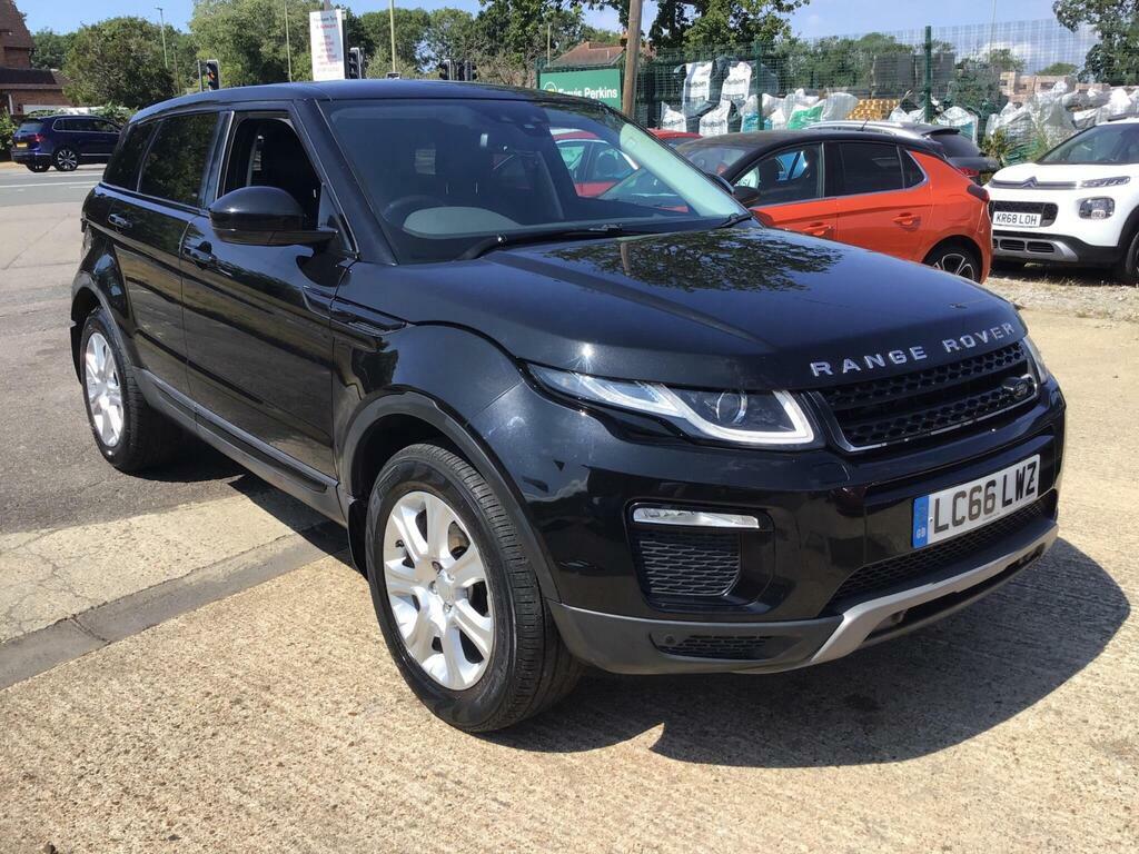 Land Rover Range Rover Evoque 2.0 Ed4 Se Tech Fwd Euro 6 S S LC66LWZ Black