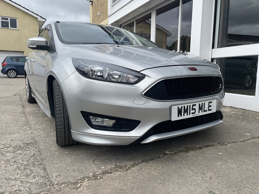 Ford Focus T Ecoboost Zetec S U432 Ulez Silver