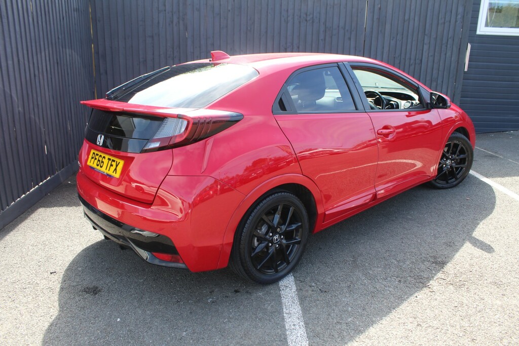 Honda Civic Hatchback 1.4 I-vtec Sport 2016 PF66TFX Red #6