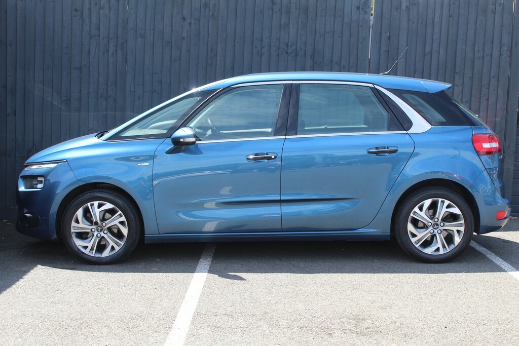 Citroen C4 Picasso Mpv 1.6 E-hdi Airdream Exclusive 2013 Blue #5