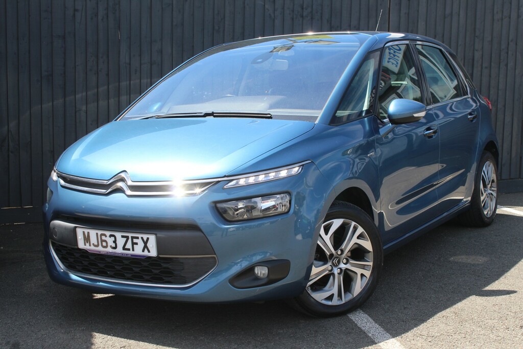 Citroen C4 Picasso Mpv 1.6 E-hdi Airdream Exclusive 2013 Blue #3
