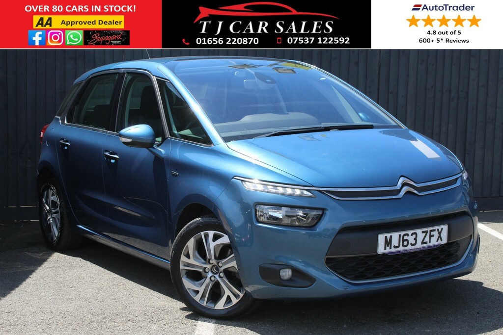 Citroen C4 Picasso Mpv 1.6 E-hdi Airdream Exclusive 2013 Blue