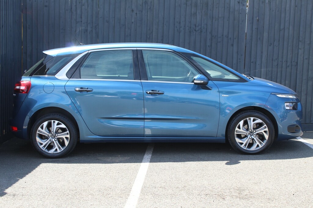 Citroen C4 Picasso Mpv 1.6 E-hdi Airdream Exclusive 2013 Blue #4