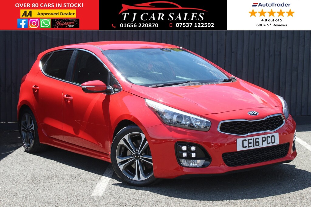 Kia Ceed Hatchback 1.0 T-gdi Gt-line 2016 Red