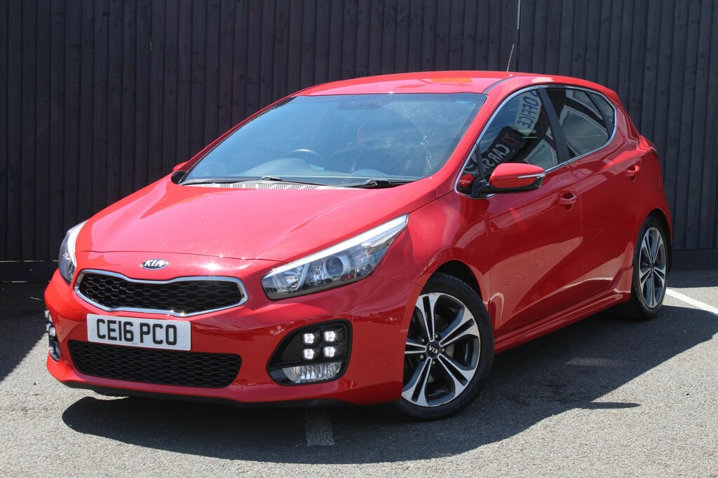 Kia Ceed Hatchback 1.0 T-gdi Gt-line 2016 CE16PCO Red #4