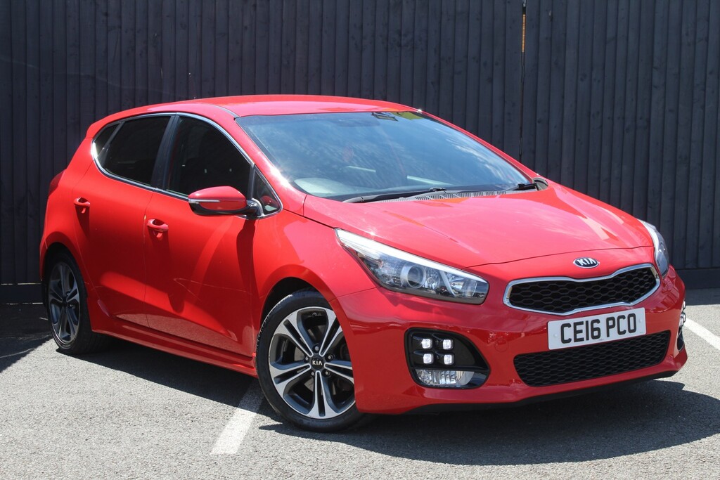 Kia Ceed Hatchback 1.0 T-gdi Gt-line 2016 CE16PCO Red #6