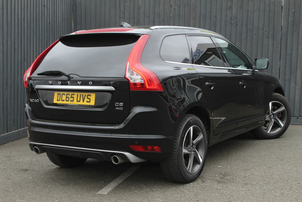 Volvo XC60 Suv 2.4 R-design Lux Nav D5 Awd 2015 P200RKR Black #6