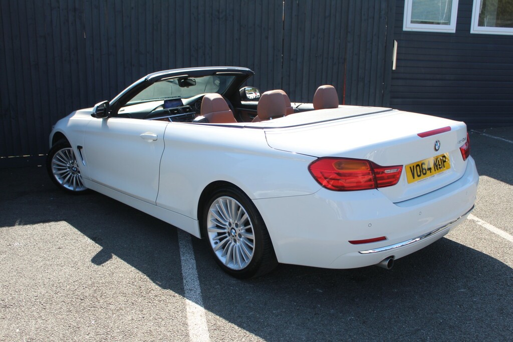 BMW 4 Series Convertible 2.0 420D Luxury Convertible 2014 VO64NUP White #2