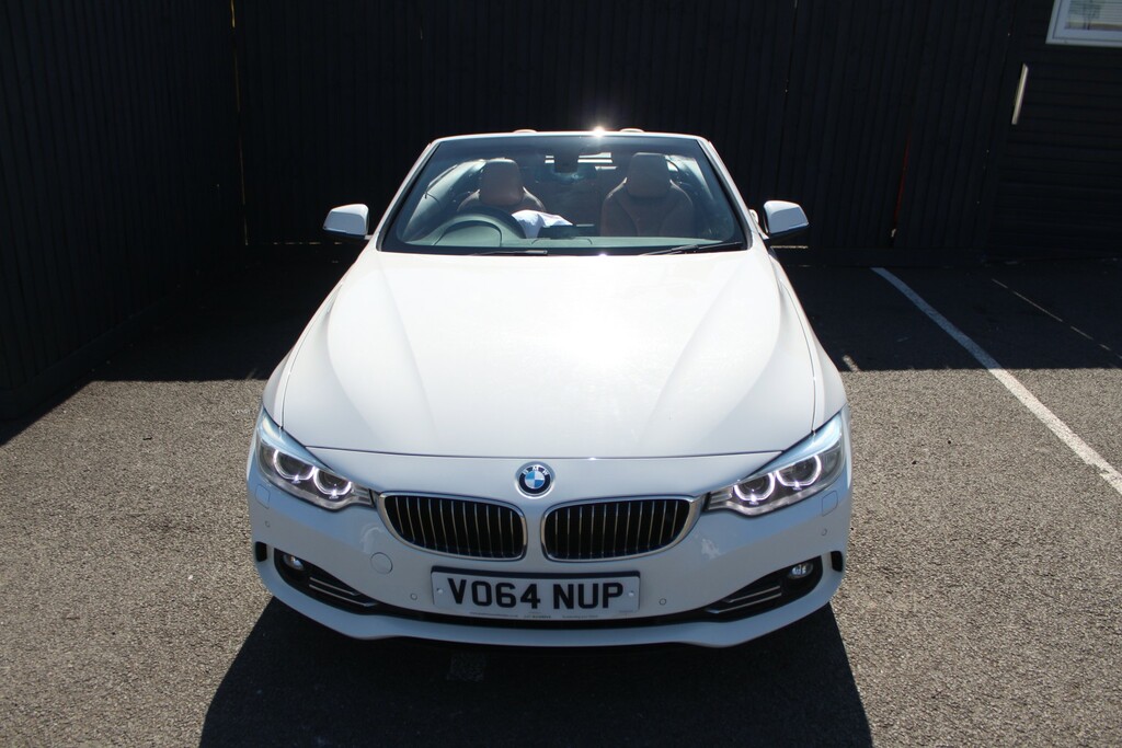 BMW 4 Series Convertible 2.0 420D Luxury Convertible 2014 VO64NUP White #5