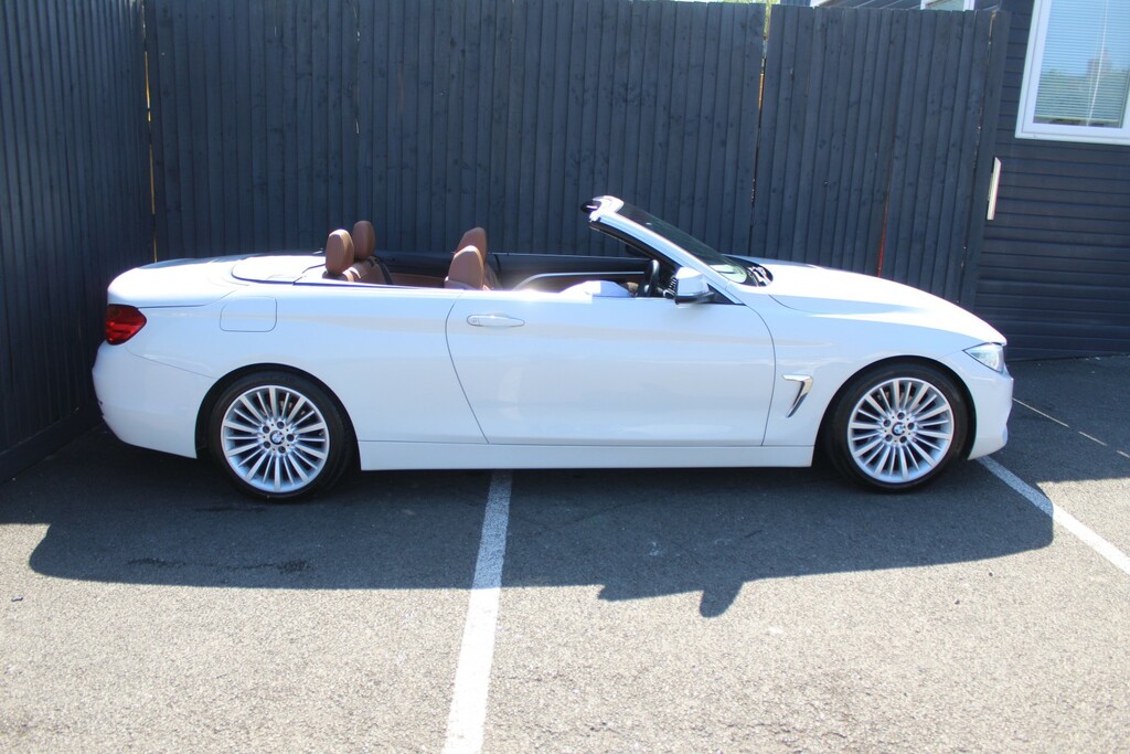 BMW 4 Series Convertible 2.0 420D Luxury Convertible 2014 VO64NUP White #6