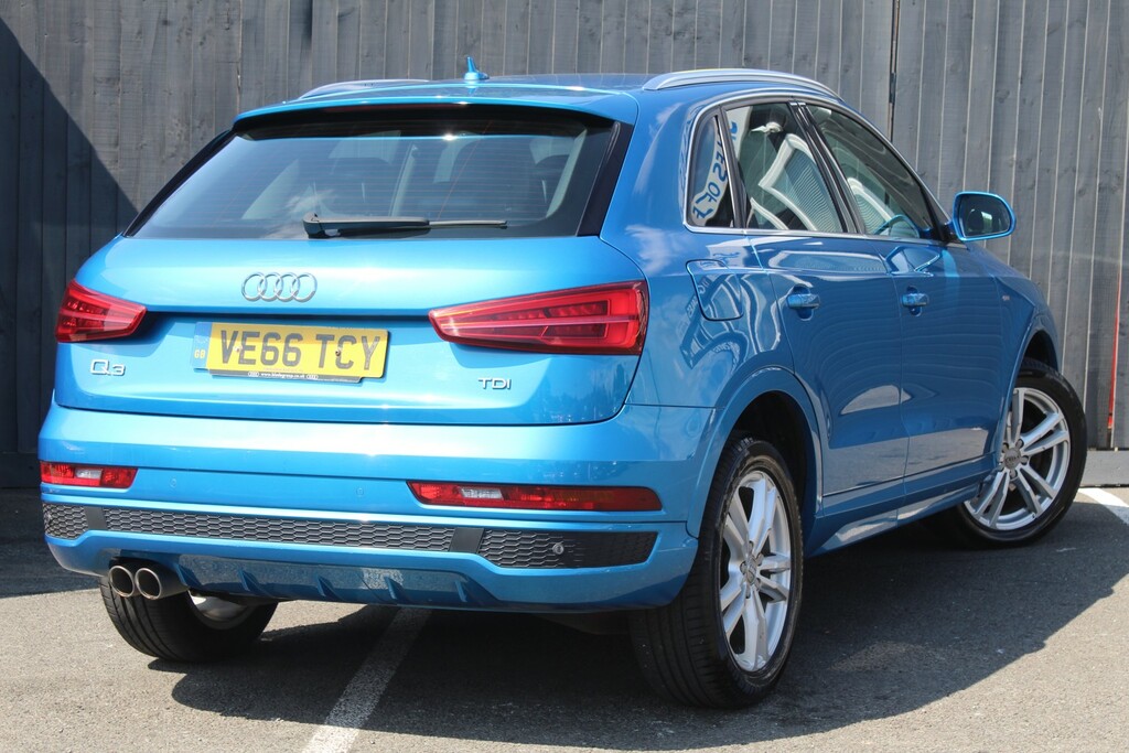 Audi Q3 2.0 Tdi S Line Edition Blue #6